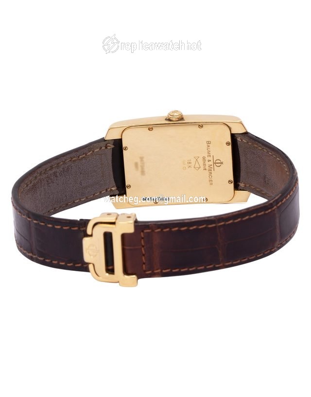 Baume & Mercier Hampton Mens watch Unisex Quartz Yellow gold 65371 3
