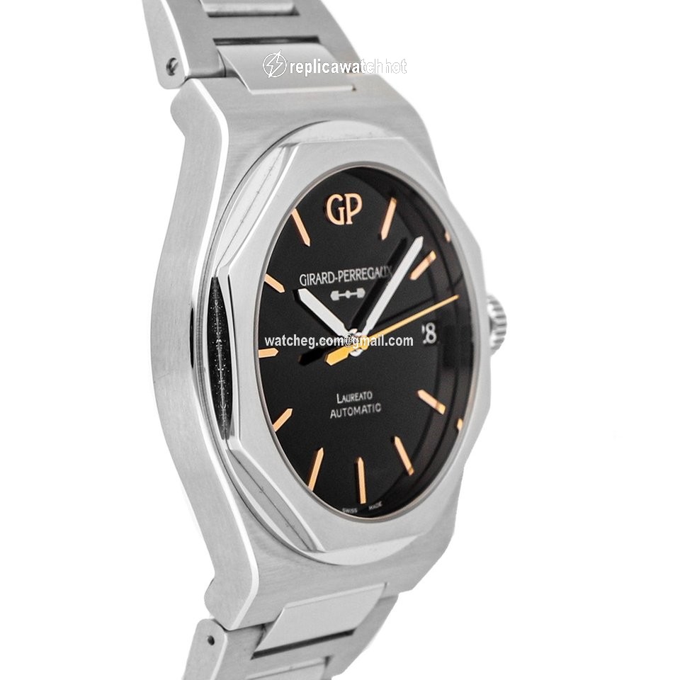 Girard Perregaux Laureato Mens watch Unisex Automatic Steel 81010-11-635-11A 3