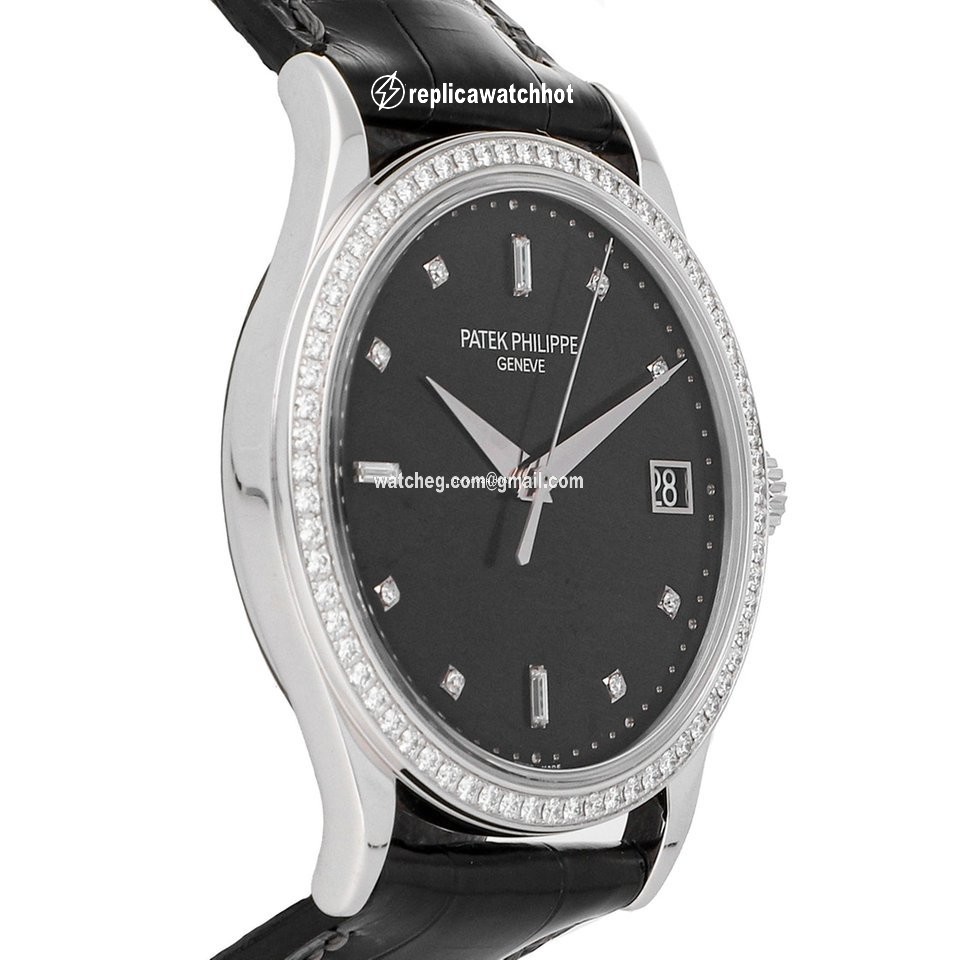 Patek Philippe Calatrava Mens watch Unisex Automatic White gold 5297G-001 3