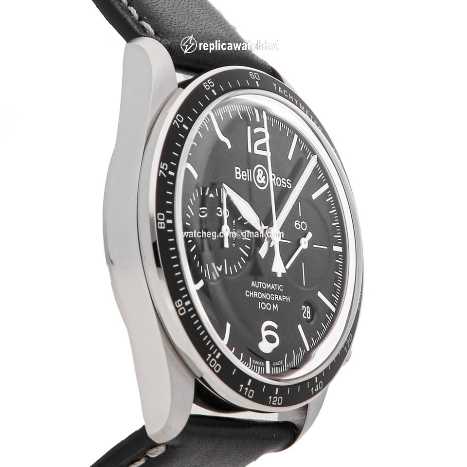 Bell & Ross BR V2 Mens watch Unisex Automatic Steel BRV294-BL-ST SCA 3