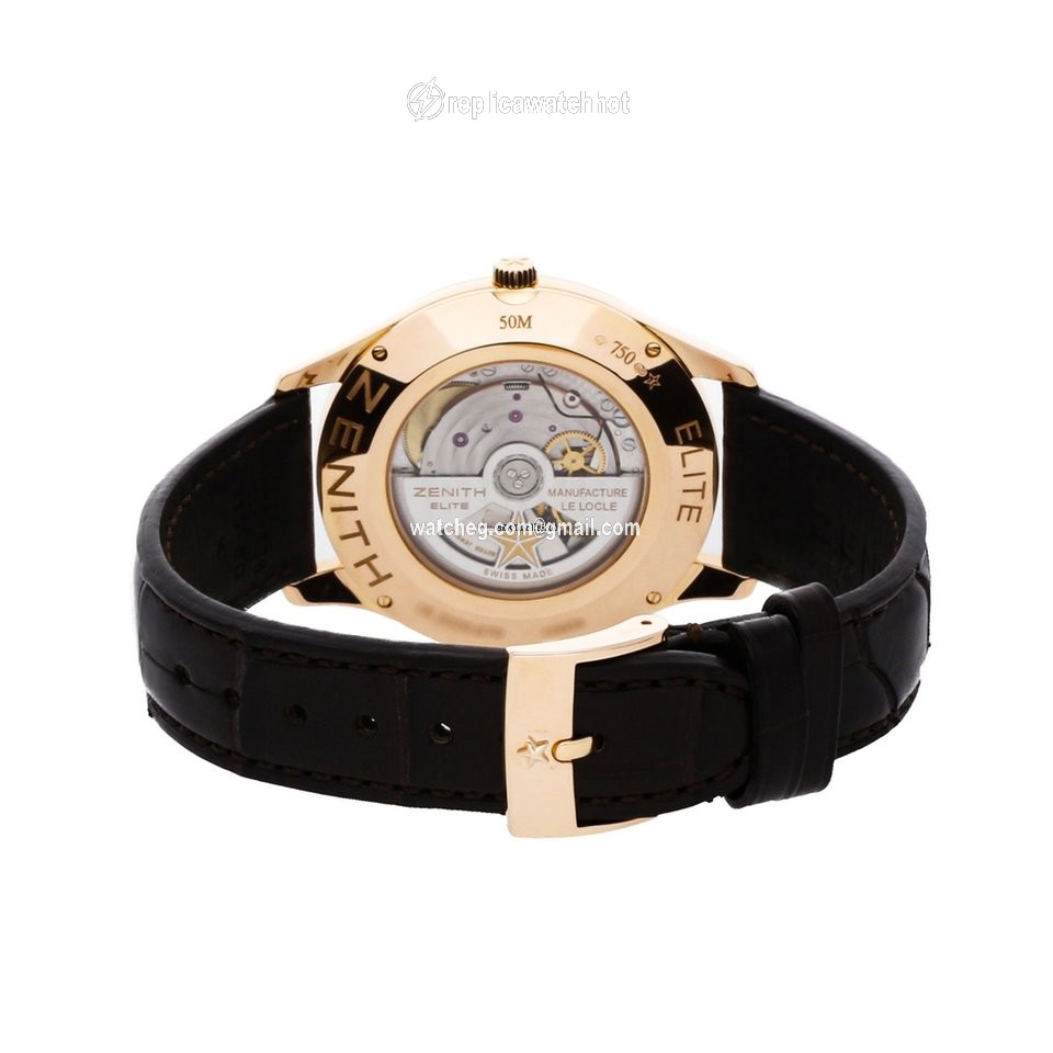 Zenith Captain Central Second Mens watch Unisex Automatic Rose gold 18.2020.670 22.C498 3