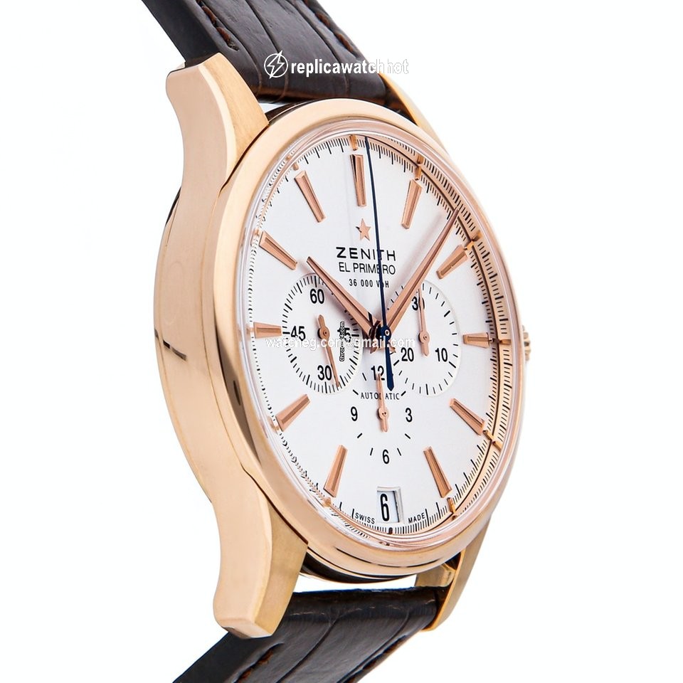 Zenith Captain Chronograph Mens watch Unisex Automatic Rose gold 18.2110.400 01.C498 3