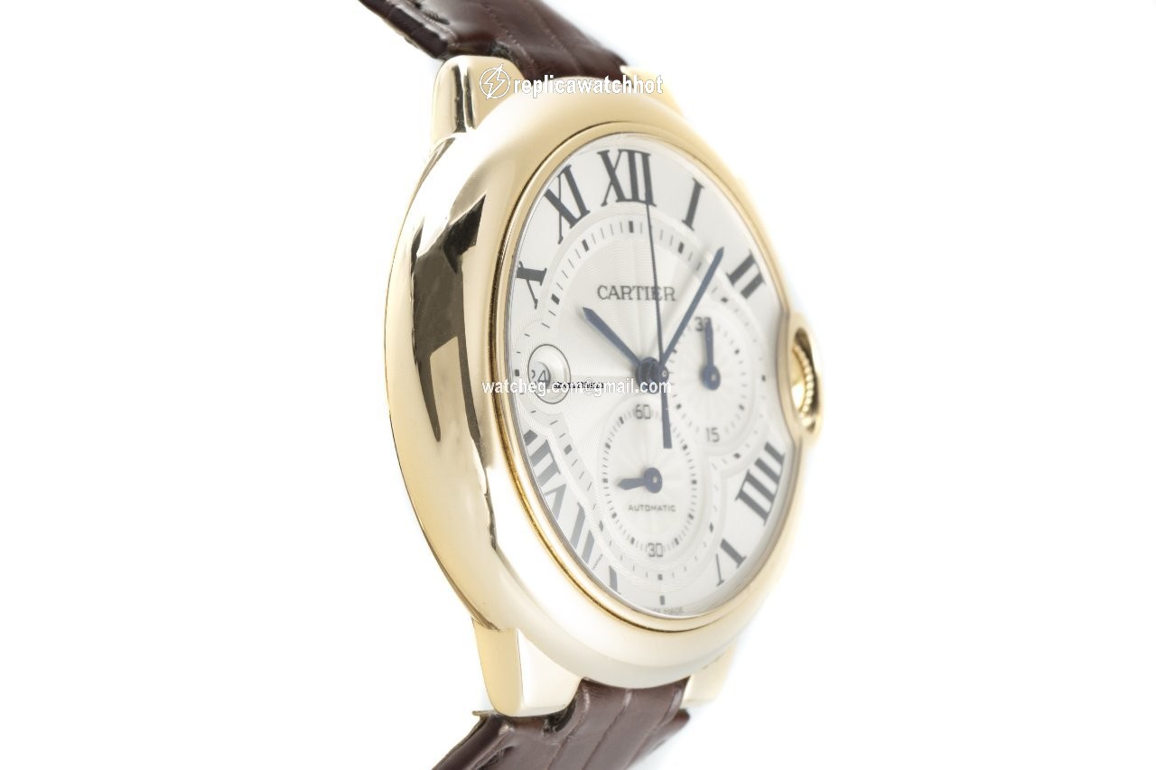 Cartier Ballon Bleu 44mm Mens watch Unisex Automatic Yellow gold W6920009 3