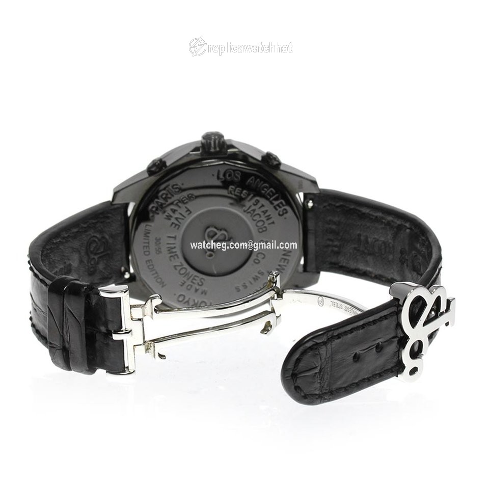 Jacob & Co. Mens watch Unisex Quartz Steel JC-SKULL9 3
