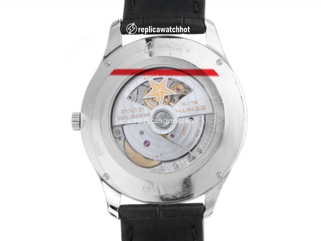 Zenith Captain Central Second Mens watch Unisex Automatic Steel 03.2020.670 01.C498 3