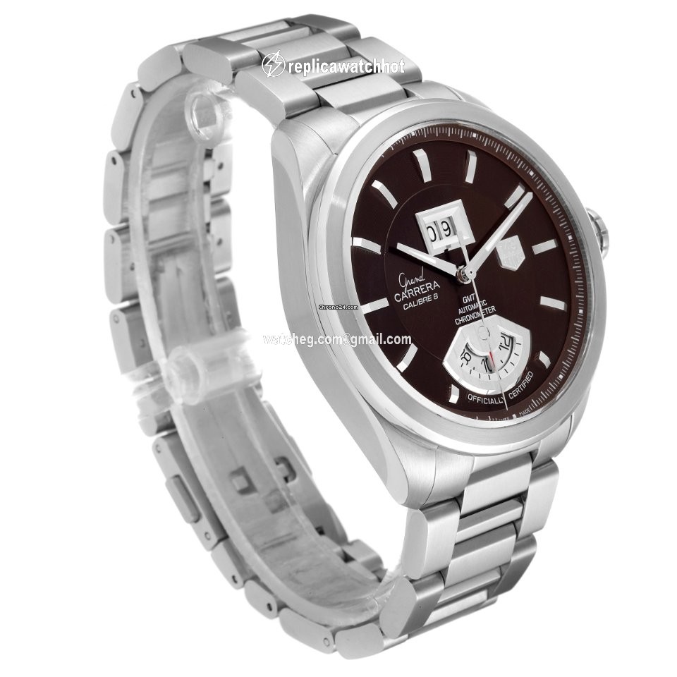 TAG Heuer Grand Carrera Mens watch Unisex Automatic Steel WAV5113.BA0901 3