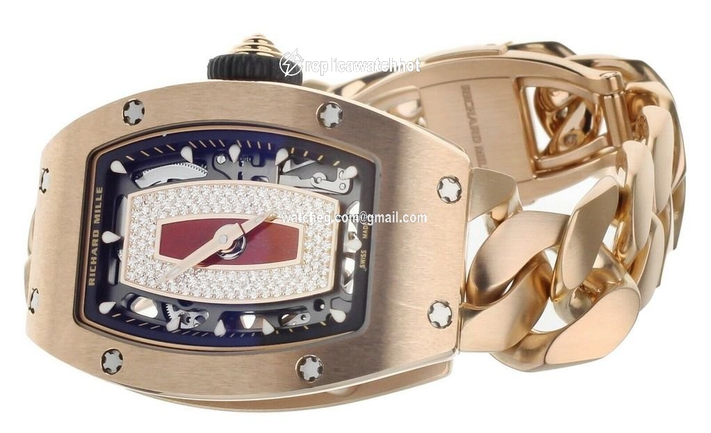 Richard Mille RM 07 Womens watch Automatic Rose gold RM07-01 3