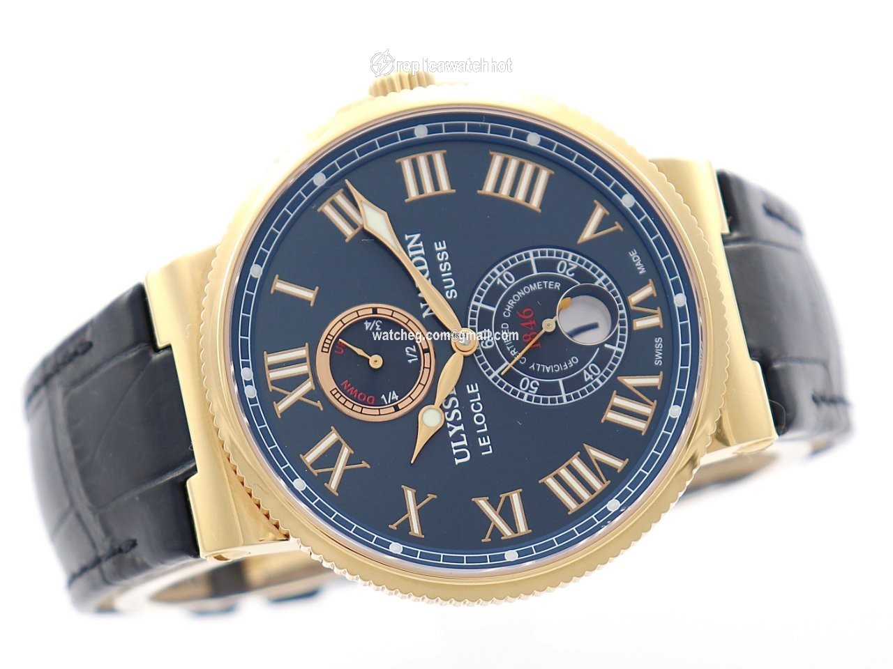 Ulysse Nardin Marine Chronometer 43mm Mens watch Unisex Automatic Rose gold 266-67 43 3