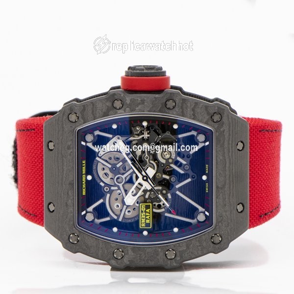 Richard Mille RM 035 Mens watch Unisex Manual winding Carbon RM035-01 3