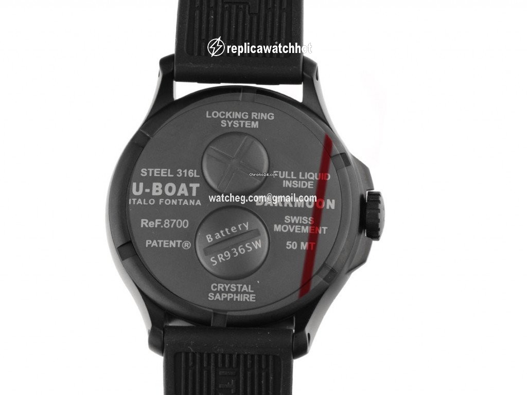 U-Boat Mens watch Unisex Steel 8700 A 3