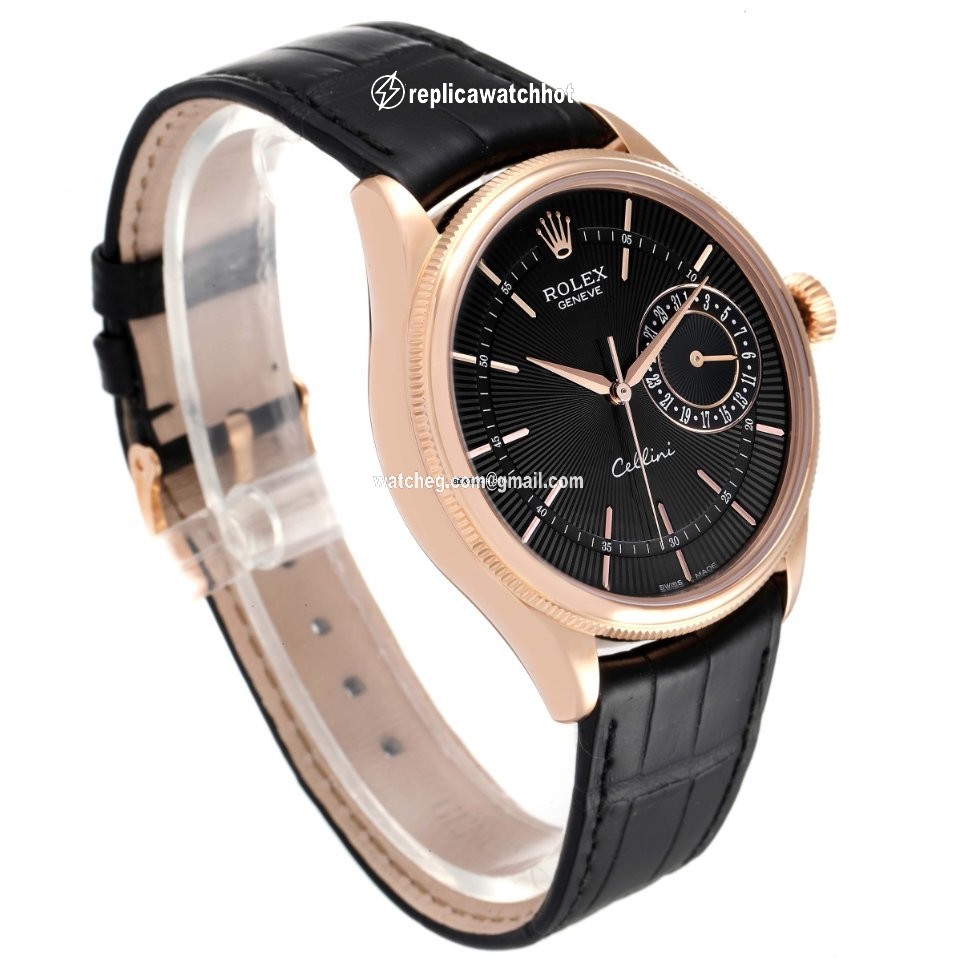Rolex Cellini Date Mens watch Unisex Rose gold Automatic 50515 3