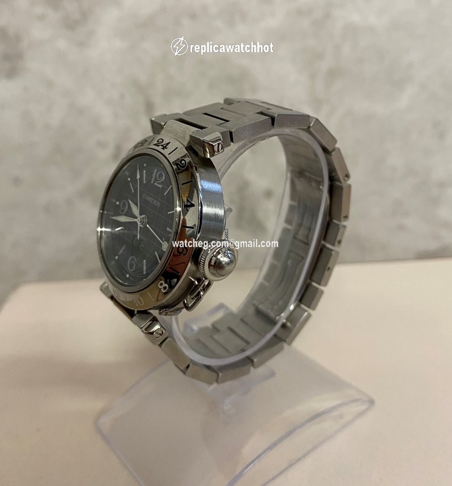 Cartier Pasha Mens watch Unisex Automatic Steel 2550 3