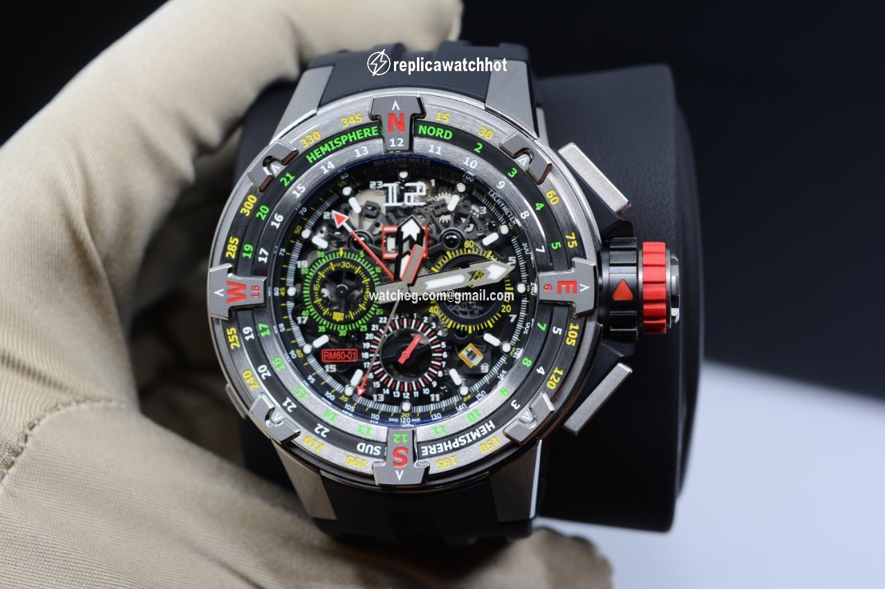 Richard Mille Mens watch Unisex Automatic Titanium RM 60-01 3