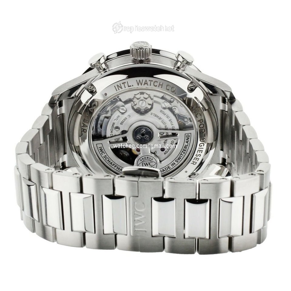 IWC Portuguese Chronograph Mens watch Unisex Automatic Steel IW371617 3