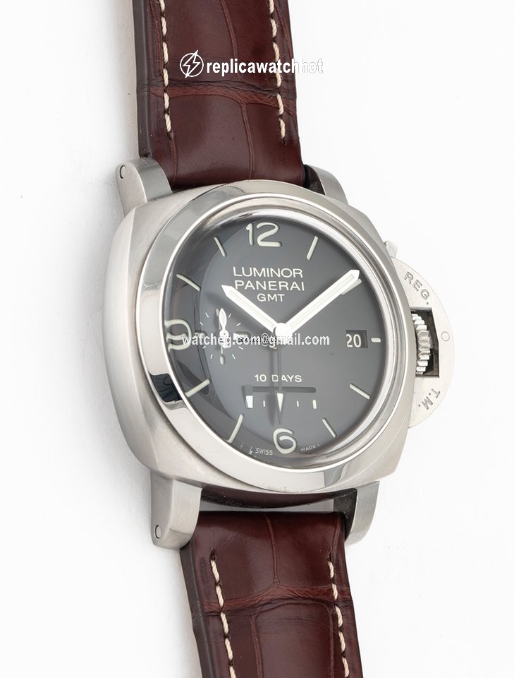 Panerai Luminor 1950 10 Days GMT Mens watch Unisex Automatic Steel PAM 00270 3