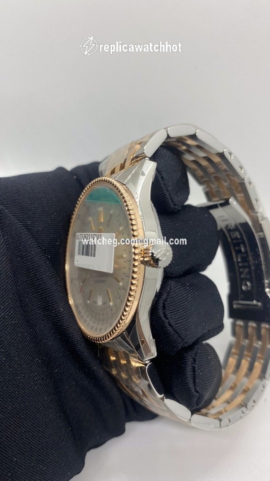 Breitling Navitimer Mens watch Unisex Automatic Gold Steel U17326211G1U1 3