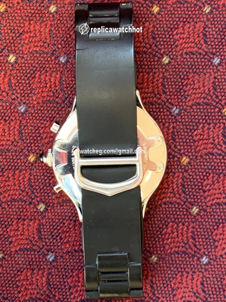 Cartier 21 Chronoscaph Mens watch Unisex Quartz Steel W10198U2 3