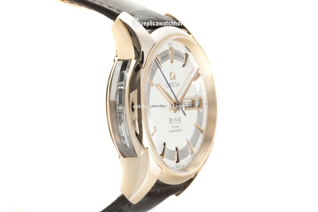 Omega De Ville Hour Vision Mens watch Unisex Automatic Red gold 431.63.41.22.02.001 3