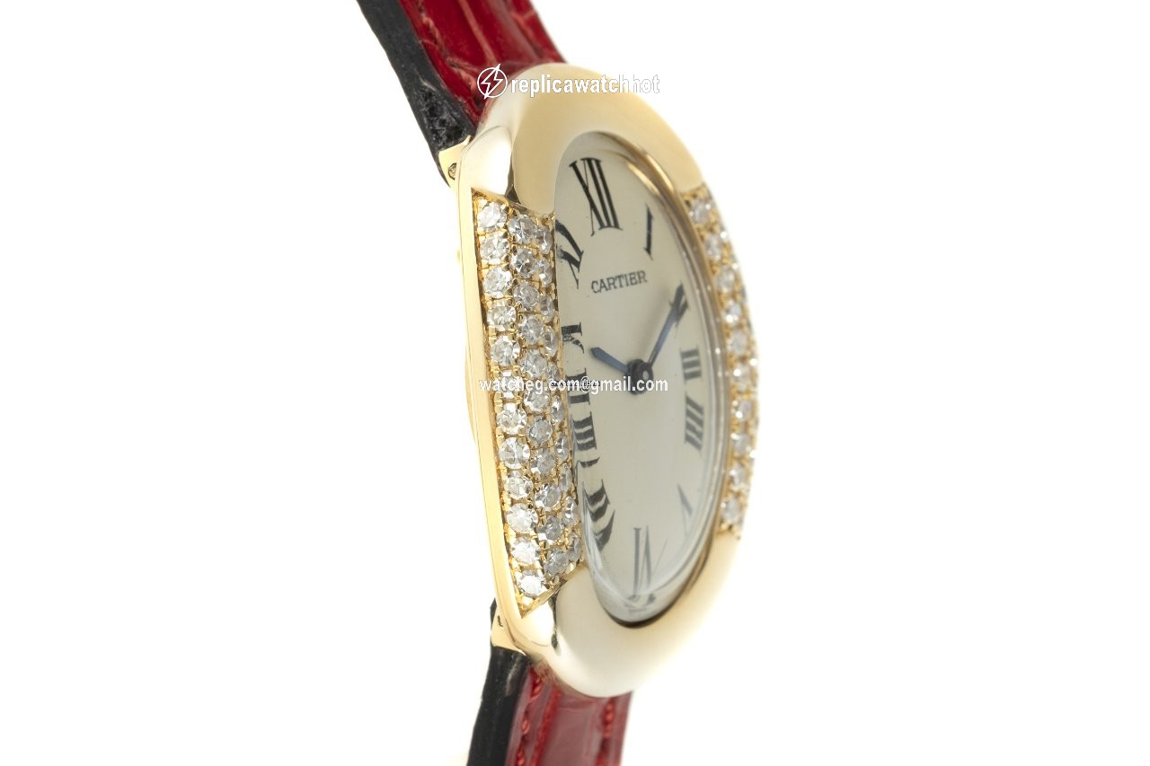 Cartier Baignoire Womens watch Quartz Yellow gold 8057912 3