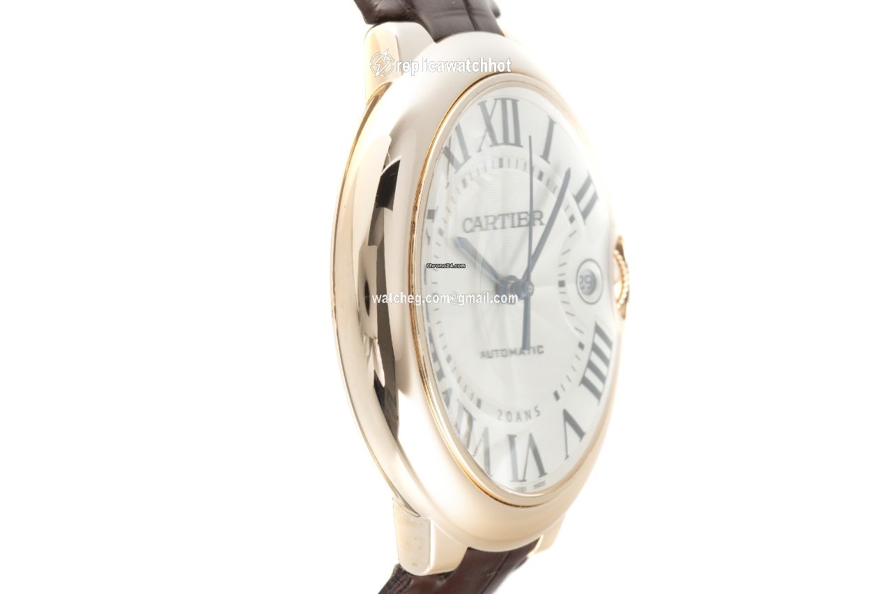 Cartier Ballon Bleu Mens watch Unisex Automatic Red gold 3941 3