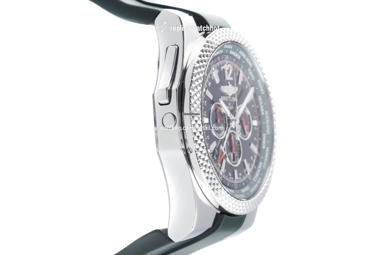 Breitling Bentley GMT Mens watch Unisex Automatic Steel A47362 3