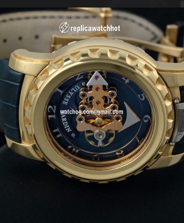 Ulysse Nardin Freak Mens watch Unisex Manual winding Rose gold 026-88 3