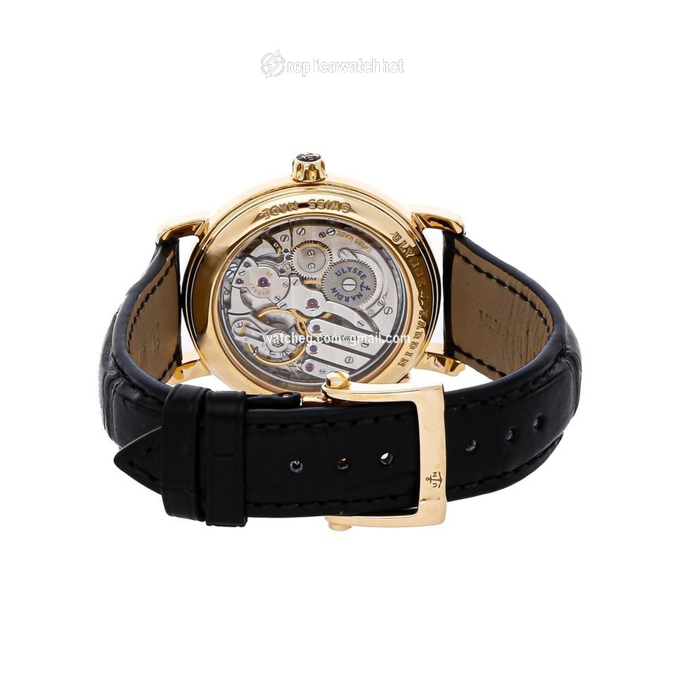 Ulysse Nardin Mens watch Unisex Manual winding Rose gold 716-22 E0 3