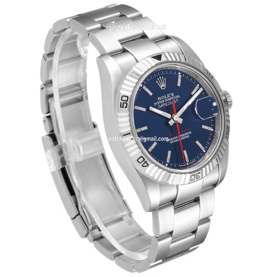 Rolex Datejust Turn-O-Graph Mens watch Unisex Steel Automatic 116264 3