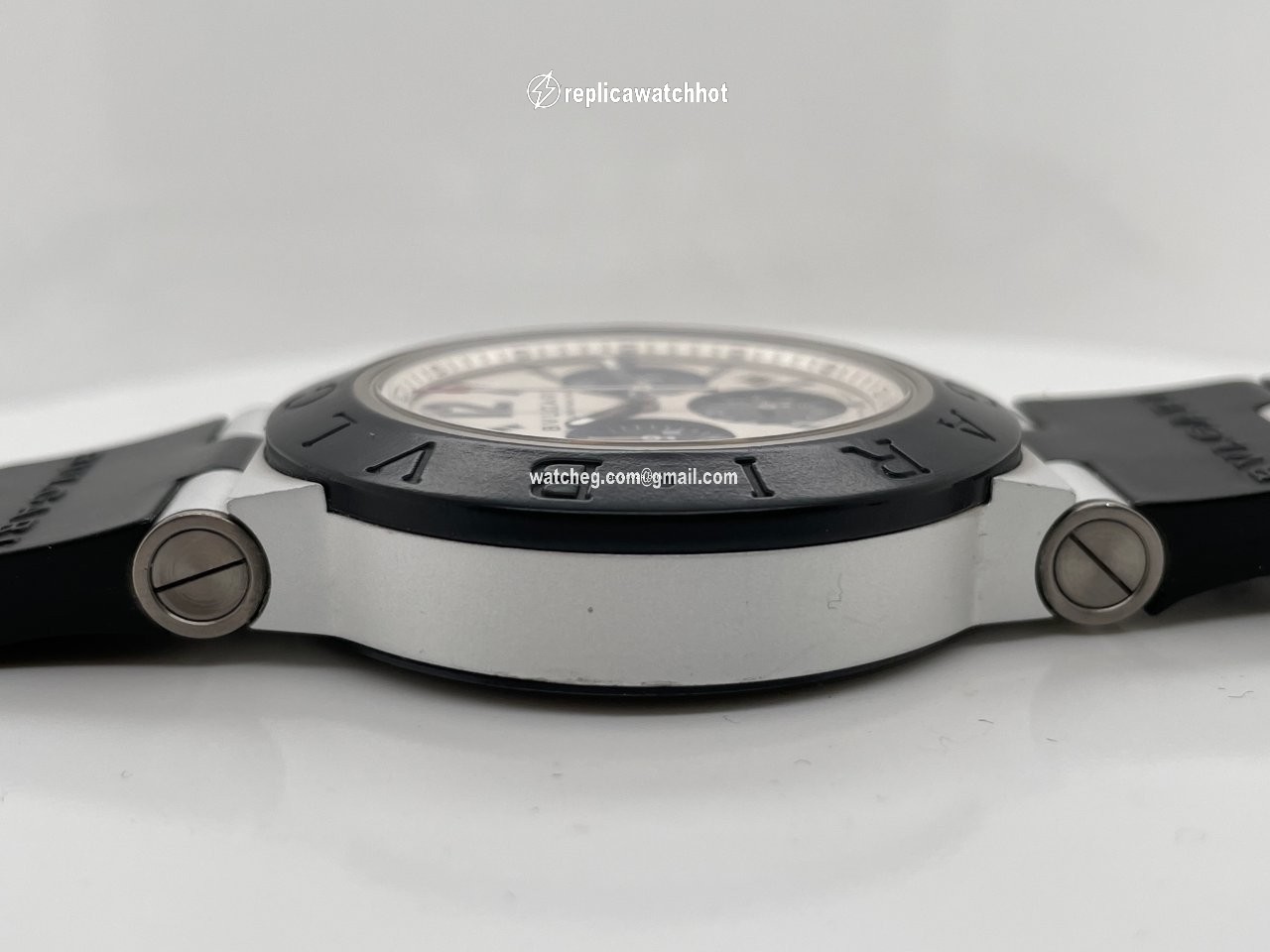 Bulgari Diagono Mens watch Unisex Automatic Aluminum AC44TA 3