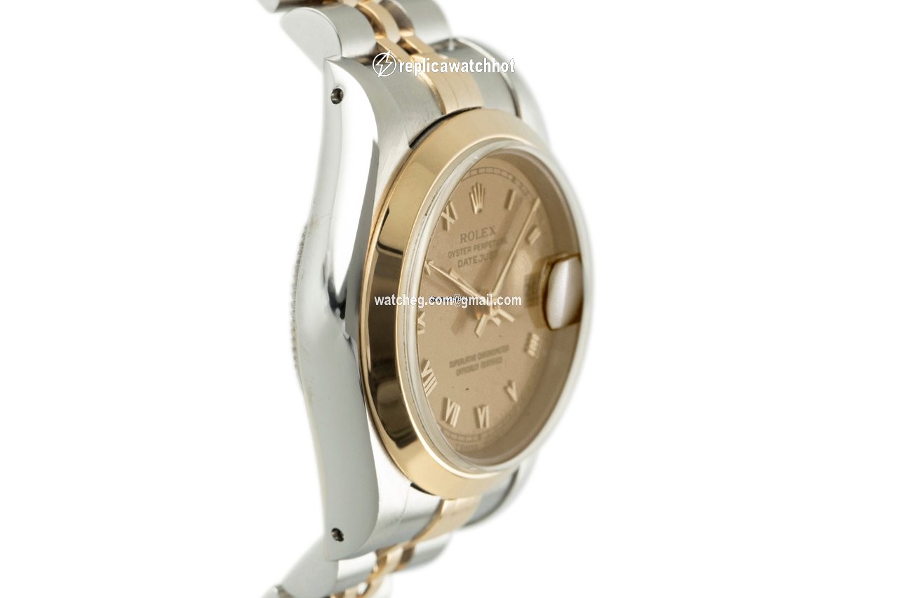 Rolex Lady-Datejust Womens watch Gold Steel Automatic 69163 3