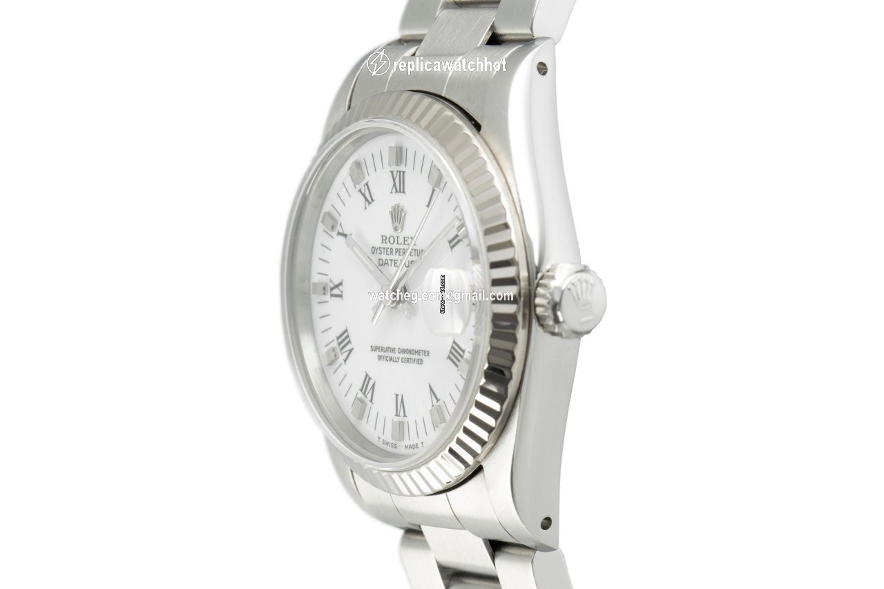 Rolex Datejust 31 Womens watch Gold Steel Automatic 68274 3