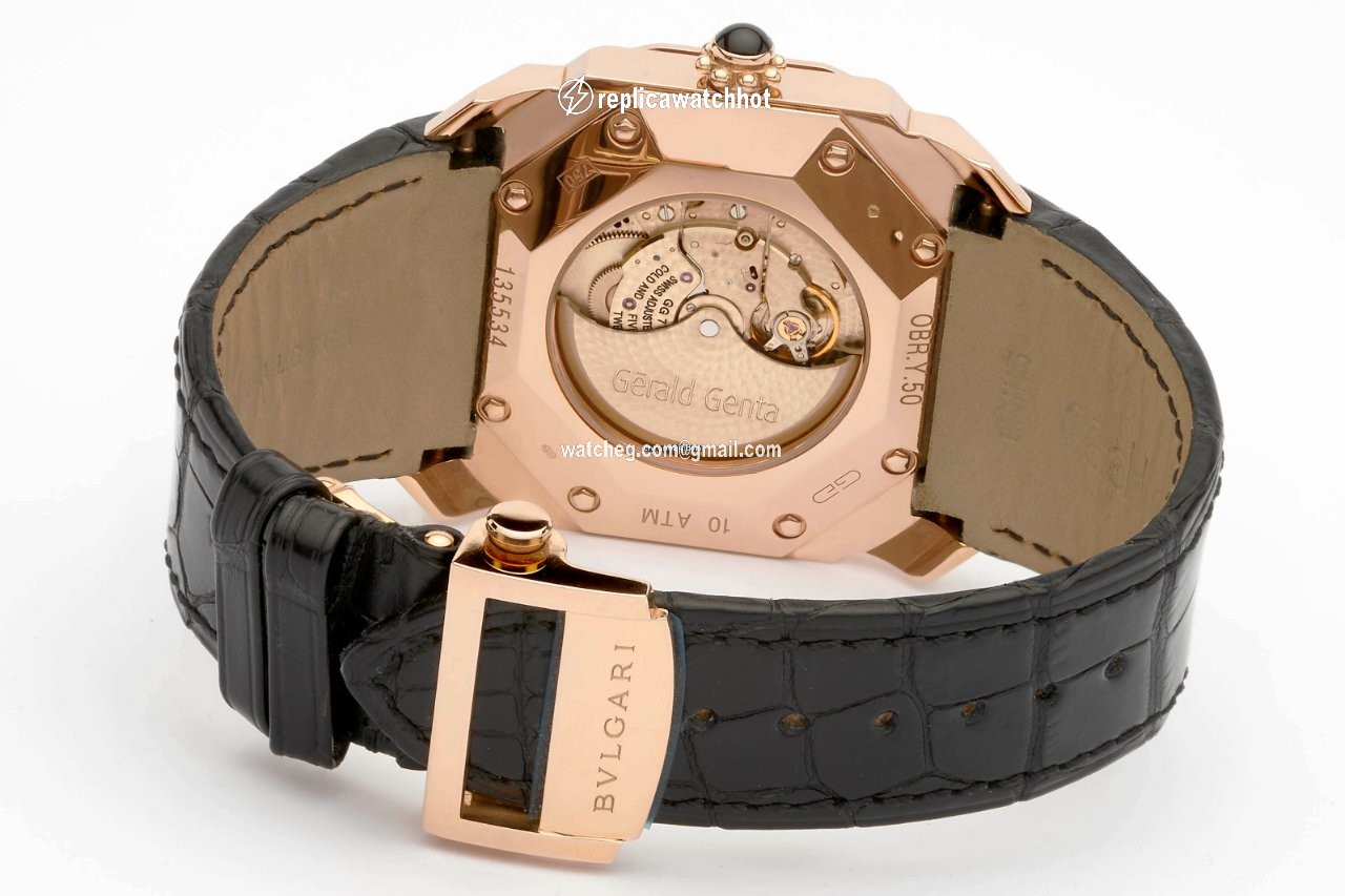 Bulgari Octo Mens watch Unisex Automatic Rose gold BGOP43BGLDBR 3