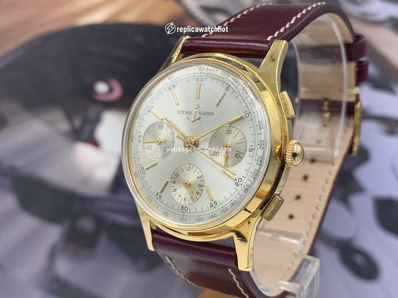 Ulysse Nardin Mens watch Unisex Manual winding Yellow gold 7534 4 3