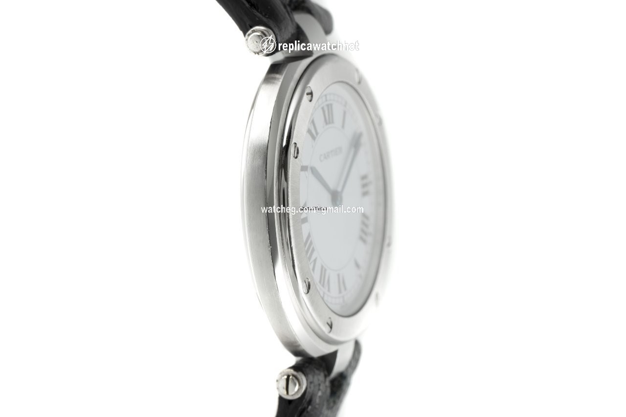 Cartier Santos Womens watch Quartz Steel 8192 3