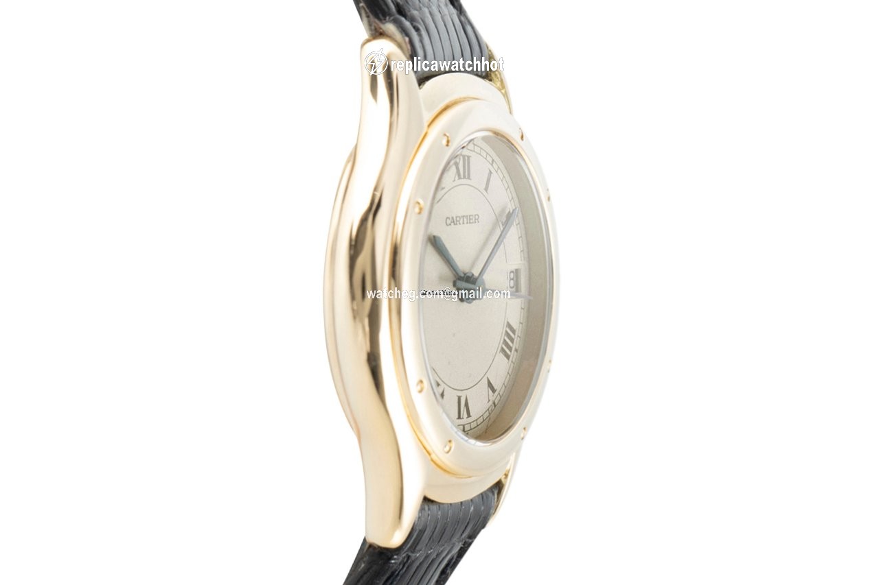 Cartier Cougar Womens watch Quartz Yellow gold 887921 3