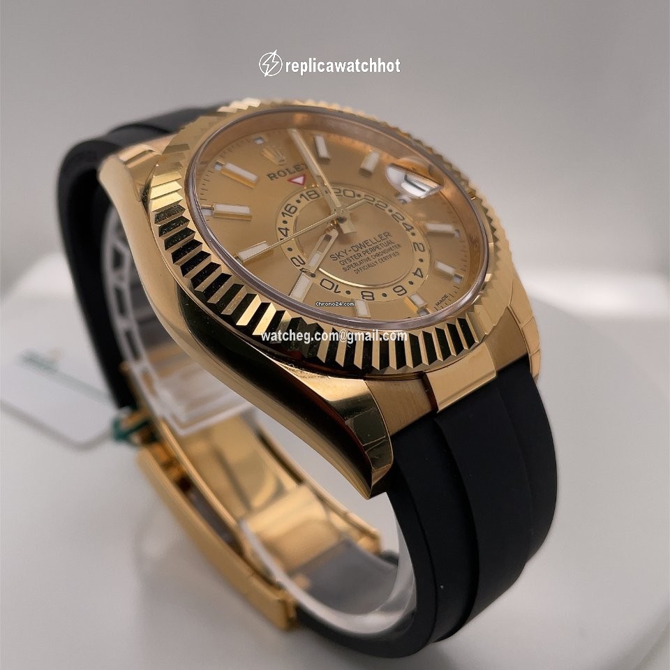 Rolex Sky-Dweller Mens watch Unisex Yellow gold Automatic 326238-0007 3