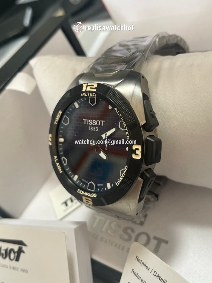 Tissot T-Touch Expert Solar Mens watch Unisex Quartz Titanium T091.420.44.051.00 3