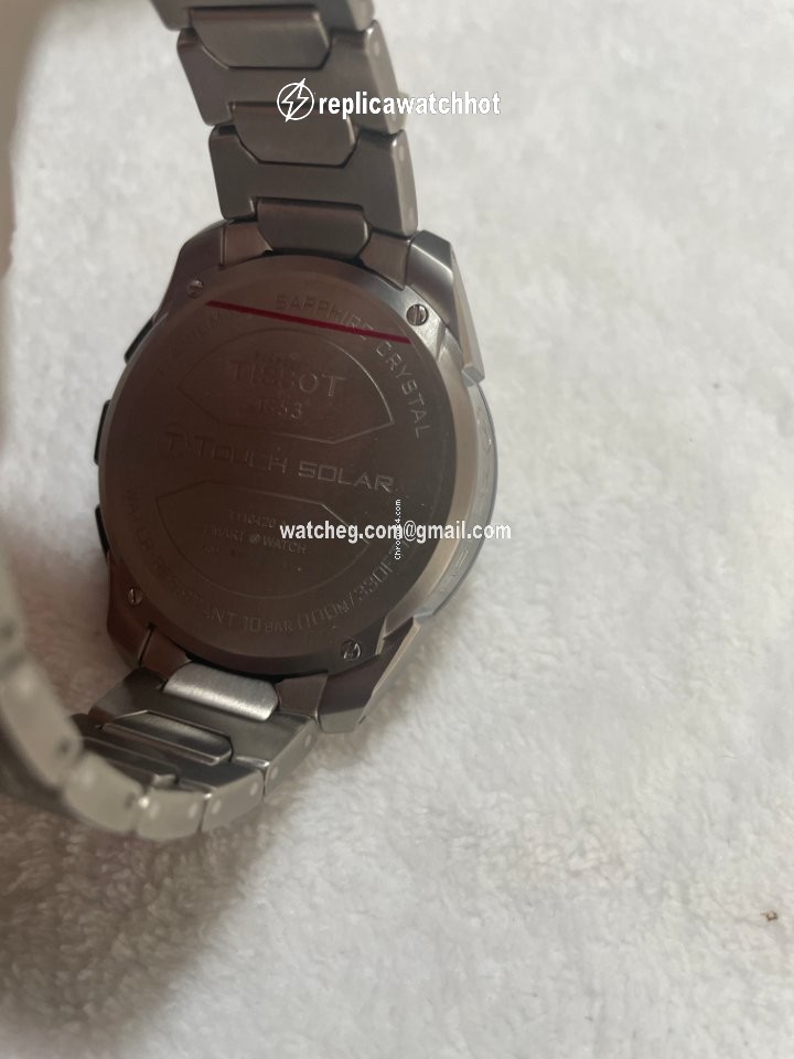 Tissot T-Touch Expert Solar Mens watch Unisex Quartz Titanium T110.420.44.051.00 3