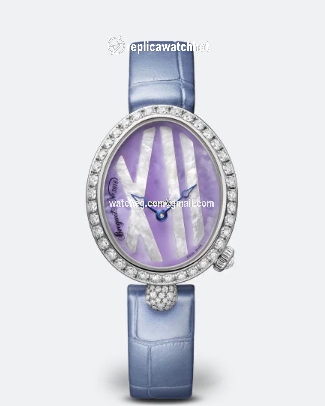 Breguet Reine de Naples Womens watch Automatic White gold 9818BB 5V 922 DD0D 3
