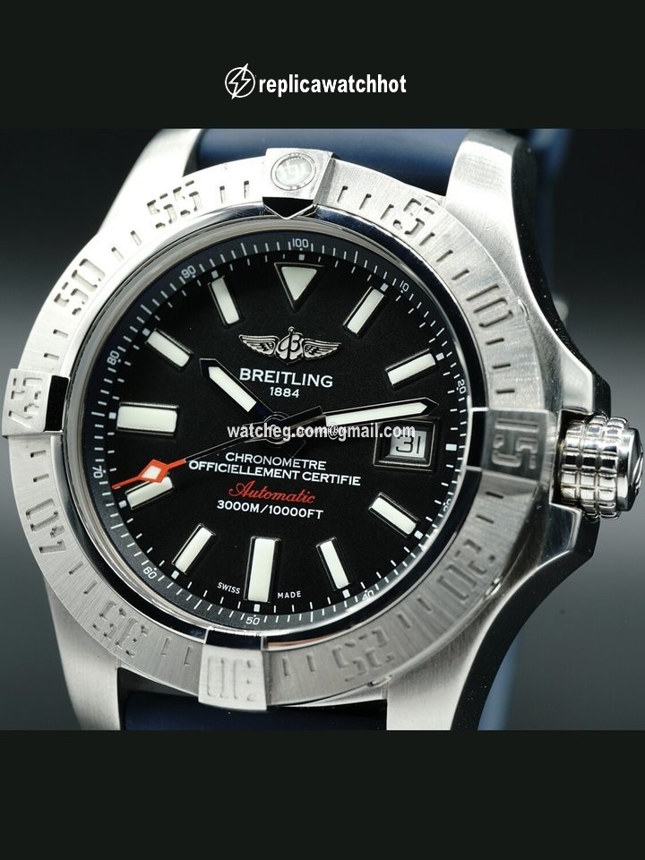 Breitling Avenger II Seawolf Mens watch Unisex Automatic Steel A1733110 BC30 3