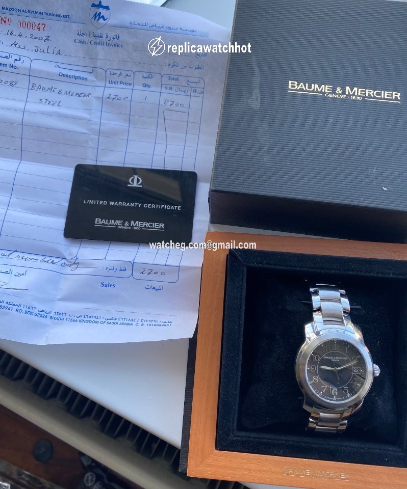 Baume & Mercier Capeland Mens watch Unisex Quartz Steel 65531 3