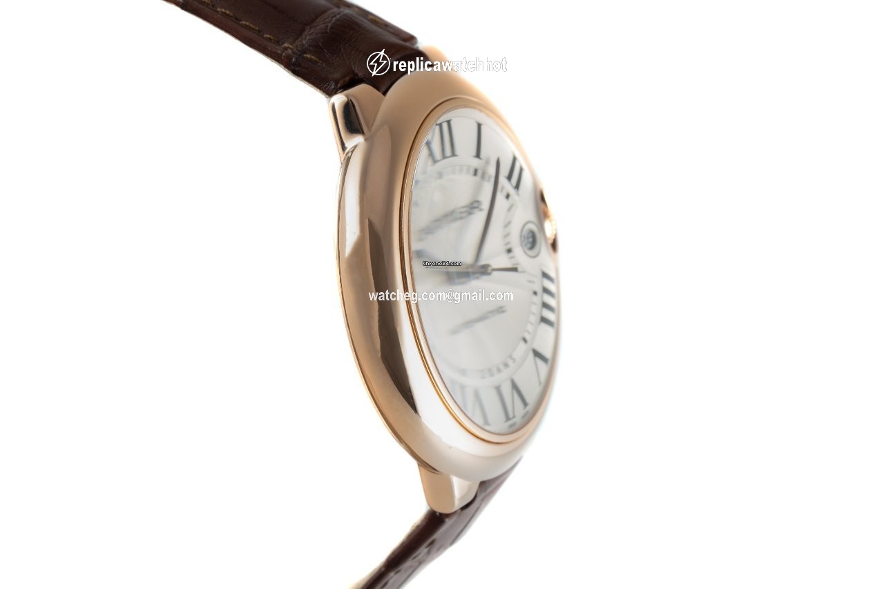 Cartier Ballon Bleu Mens watch Unisex Automatic Red gold 3941 3