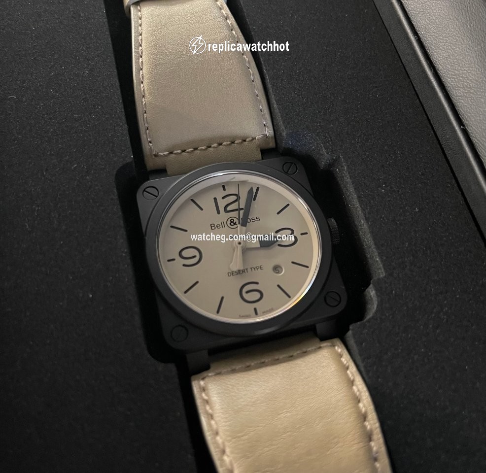 Bell & Ross BR 03 Mens watch Unisex Automatic Ceramic BR03-92-CBL 3