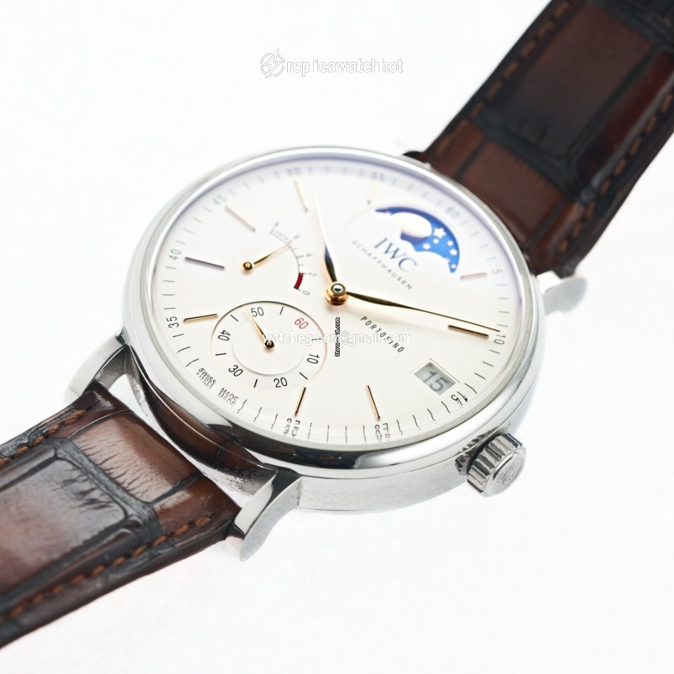 IWC Portofino Hand-Wound Mens watch Unisex Manual winding Steel IW516401 3