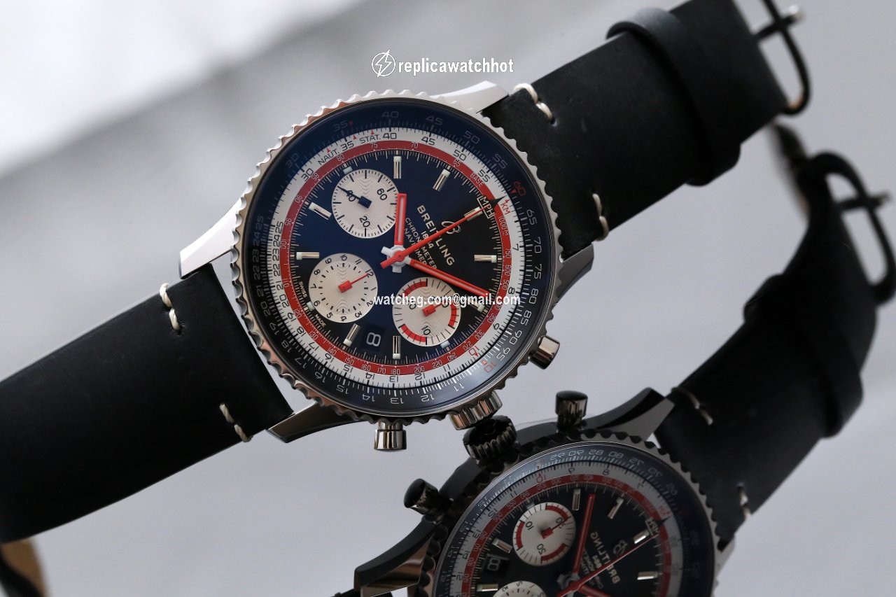 Breitling Navitimer 1 B01 Chronograph 43 Mens watch Unisex Automatic Steel AB01211B1B1X1 3