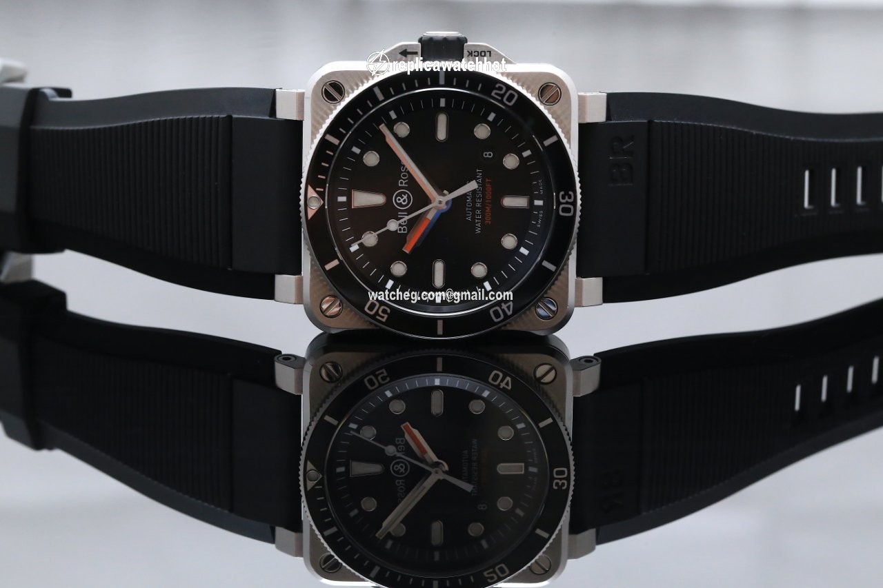 Bell & Ross BR 03-92 Steel Mens watch Unisex Automatic Steel BR0392-D-BL-ST SRB 3