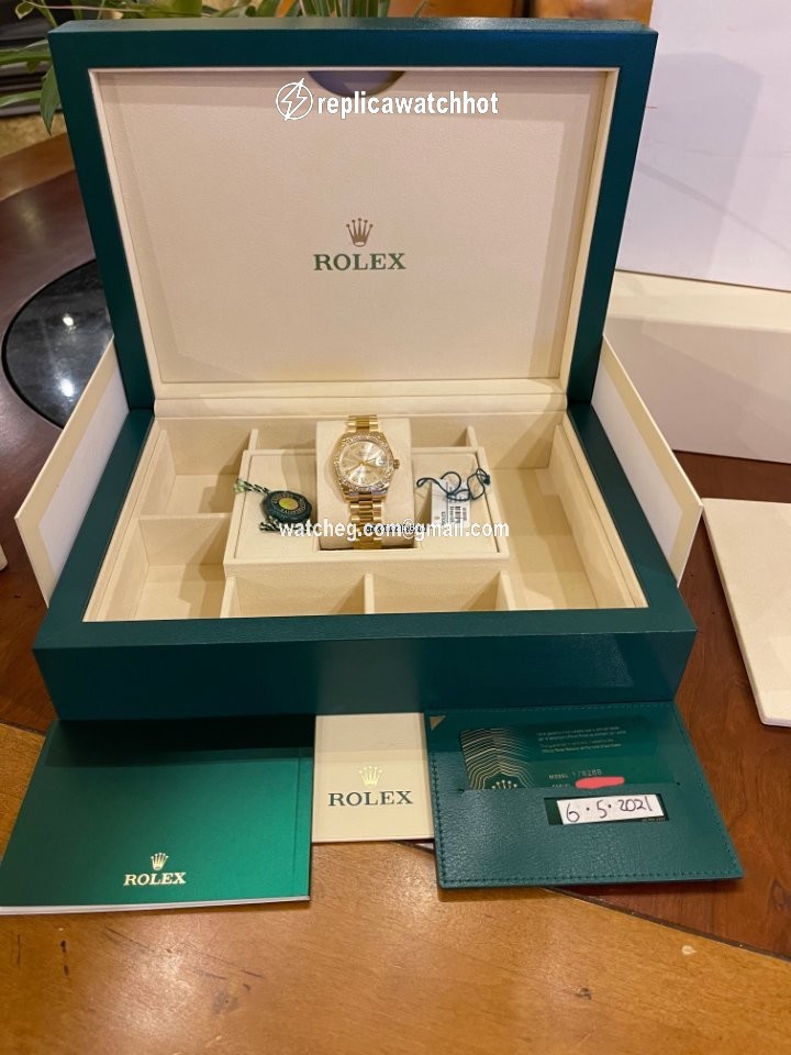 Rolex Datejust 31 Womens watch Yellow gold Automatic 178288 3