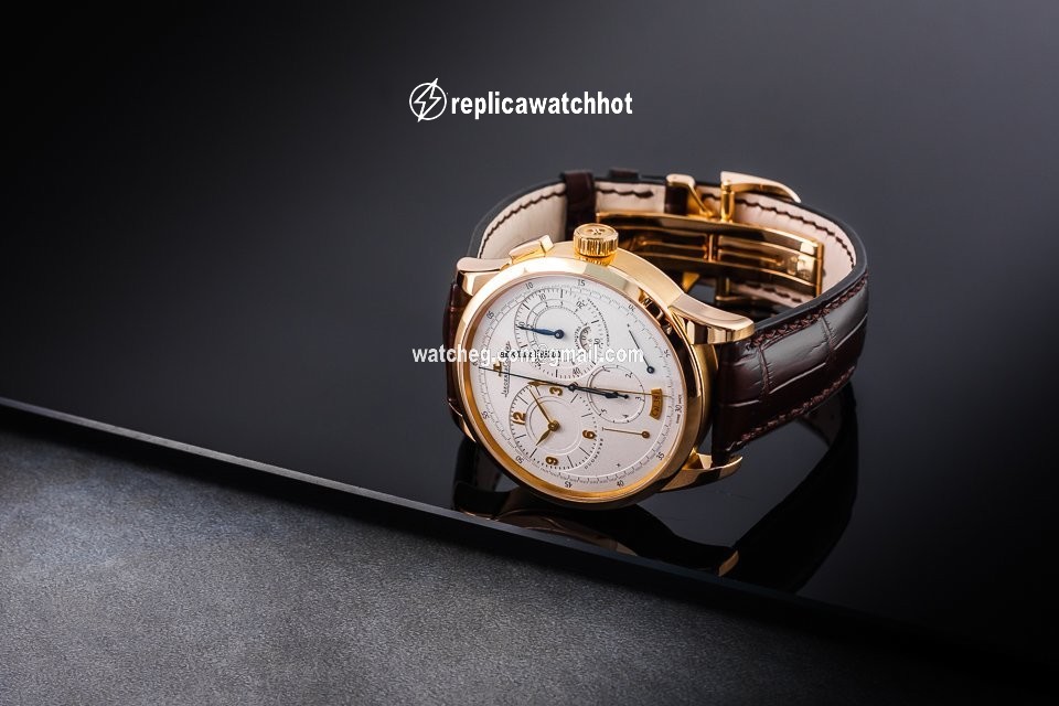Jaeger-LeCoultre Duometre Mens watch Unisex Manual winding Rose gold 600.2.28.S 3