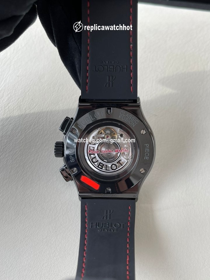 Hublot Classic Fusion Chronograph Mens watch Unisex Automatic Ceramic 521.CM.1737.LR.BYM13 3