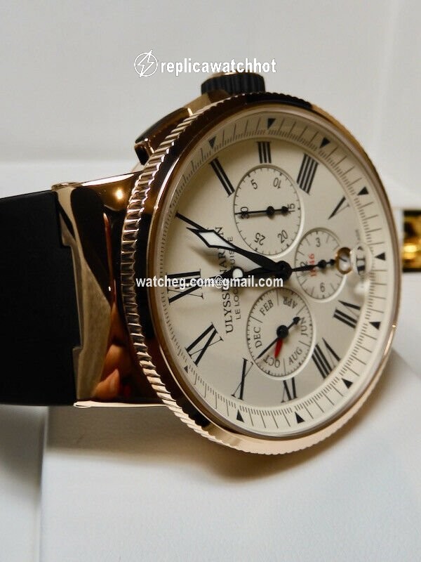 Ulysse Nardin Automatic Rose gold 1532-150-3 40 3